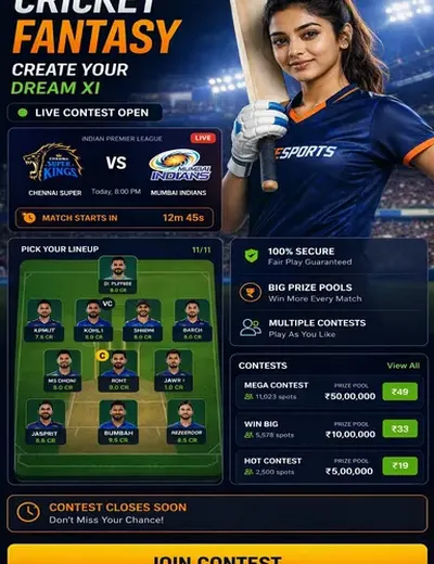 Wwwbet505 (bet 505) fantasy cricket & matchday visual 3